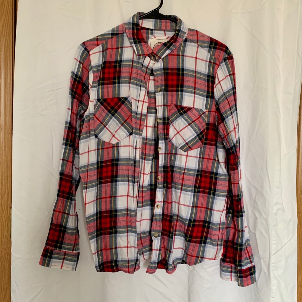 Red Plaid Kohl’s Flannel
